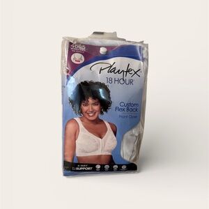 Playtex 18 Hour Custom Flex Back Bra - Cream